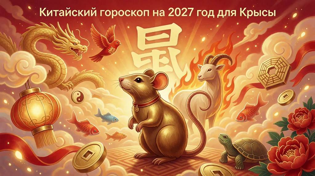 Китайский гороскоп на 2027 год для Крысы