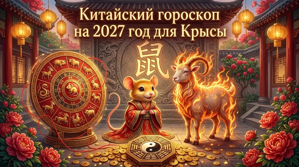 Китайский гороскоп на 2027 год для Крысы