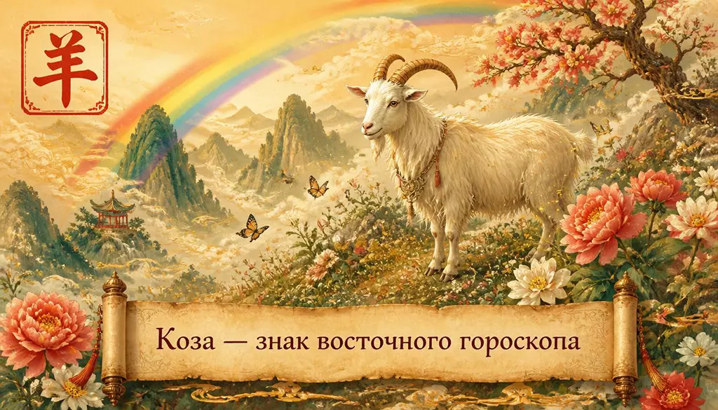 Коза — знак восточного гороскопа