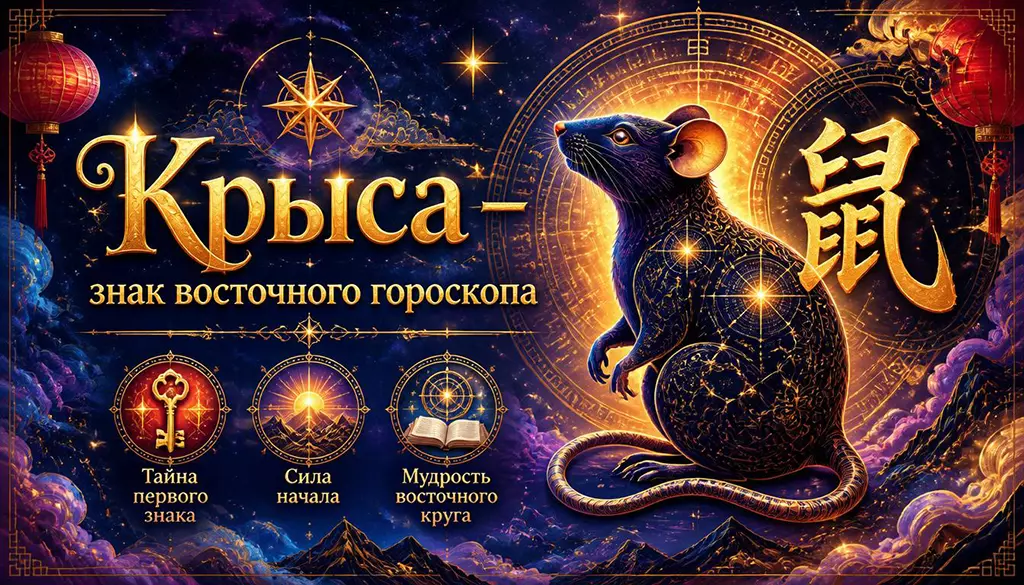 Крыса — знак восточного гороскопа