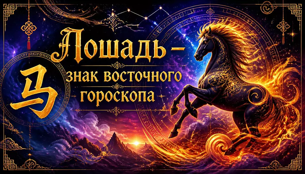 Лошадь — знак восточного гороскопа