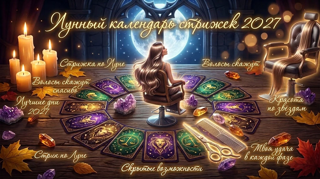 Лунный календарь стрижек 2027