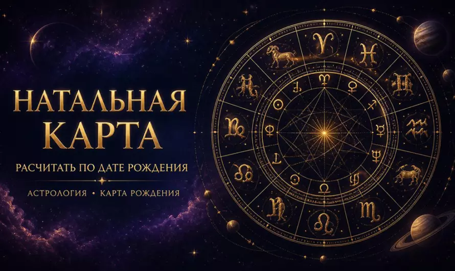 Натальная карта онлайн — рассчитать по дате рождения