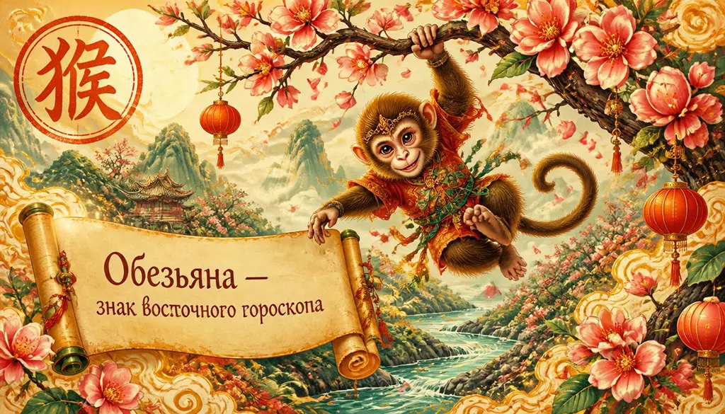 Обезьяна — знак восточного гороскопа