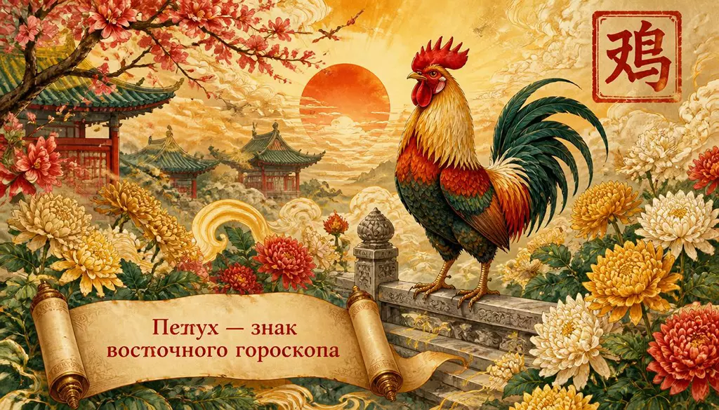 Петух — знак восточного гороскопа