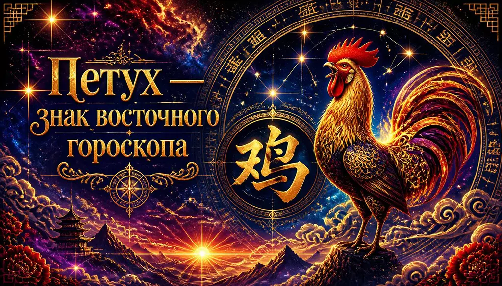 Петух — знак восточного гороскопа