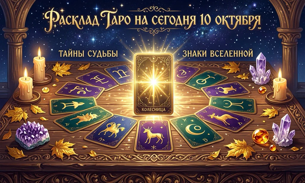 Расклад Таро на сегодня 10 октября