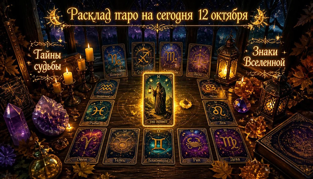 Расклад Таро на сегодня 12 октября