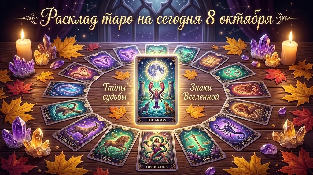 Расклад Таро на сегодня 8 октября