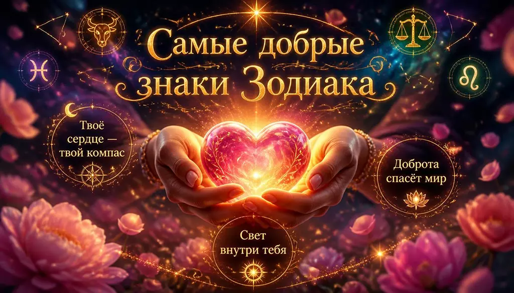 Самые добрые знаки Зодиака