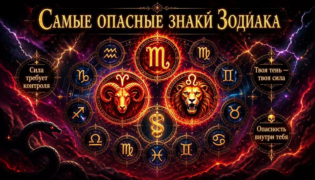 Самые опасные знаки Зодиака