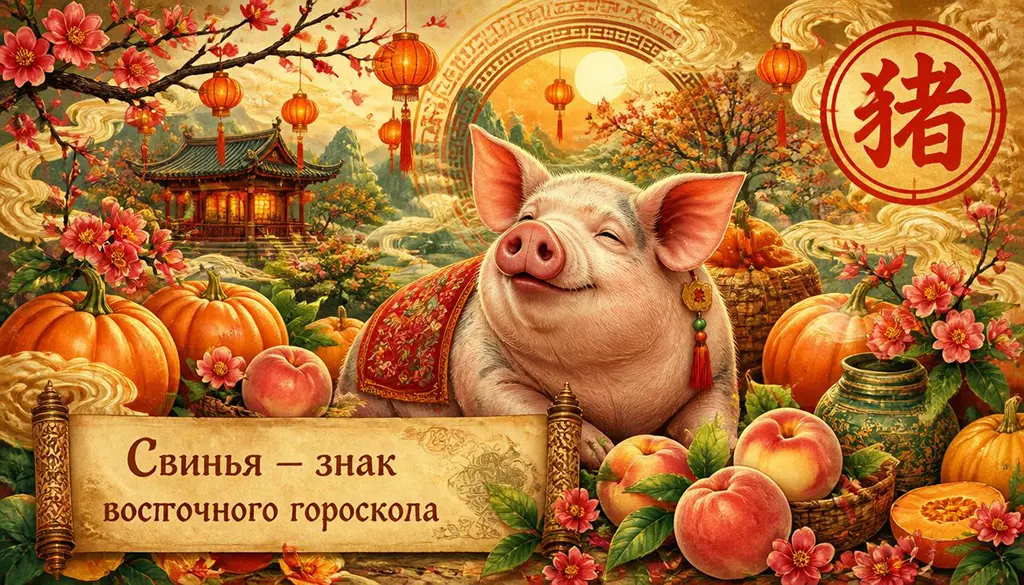 Свинья — знак восточного гороскопа