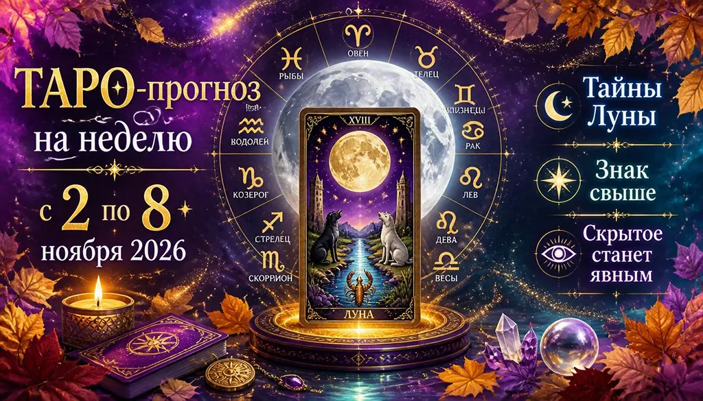 ТАРО-прогноз на неделю с 2 по 8 ноября