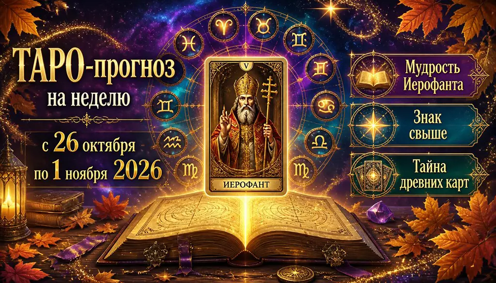 ТАРО-прогноз на неделю с 26 октября по 1 ноября