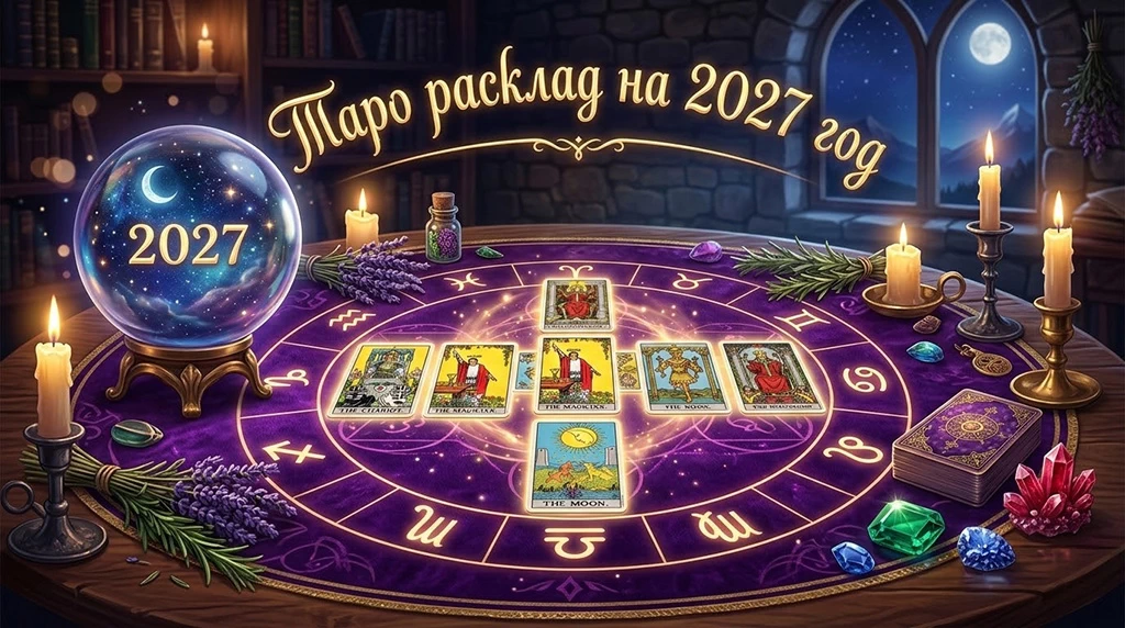 Таро расклад на 2027 год для всех знаков Зодиака