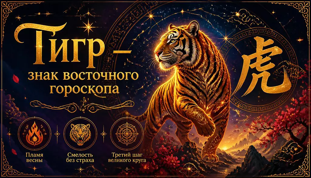 Тигр — знак восточного гороскопа