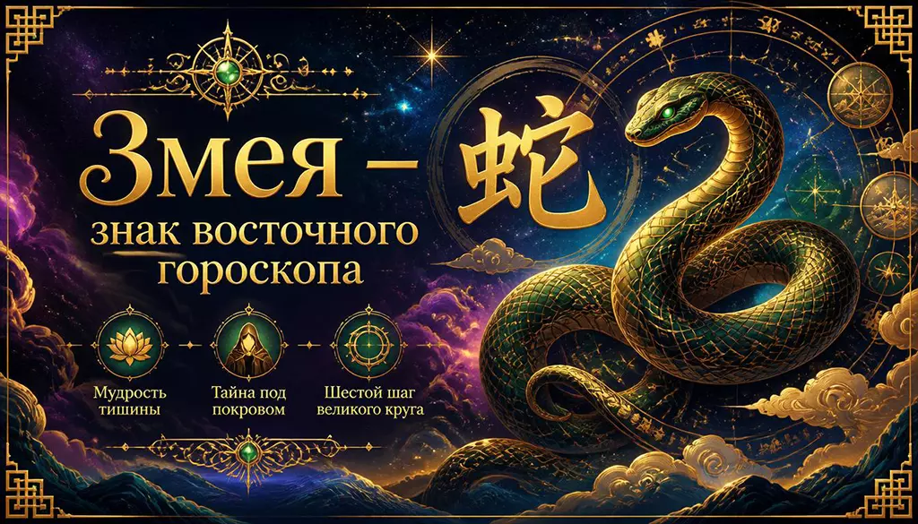 Змея — знак восточного гороскопа
